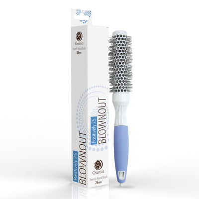 Ionic Ceramic Round Brush for Blow Drying – Extra Small (1 Inch/ 25mm)