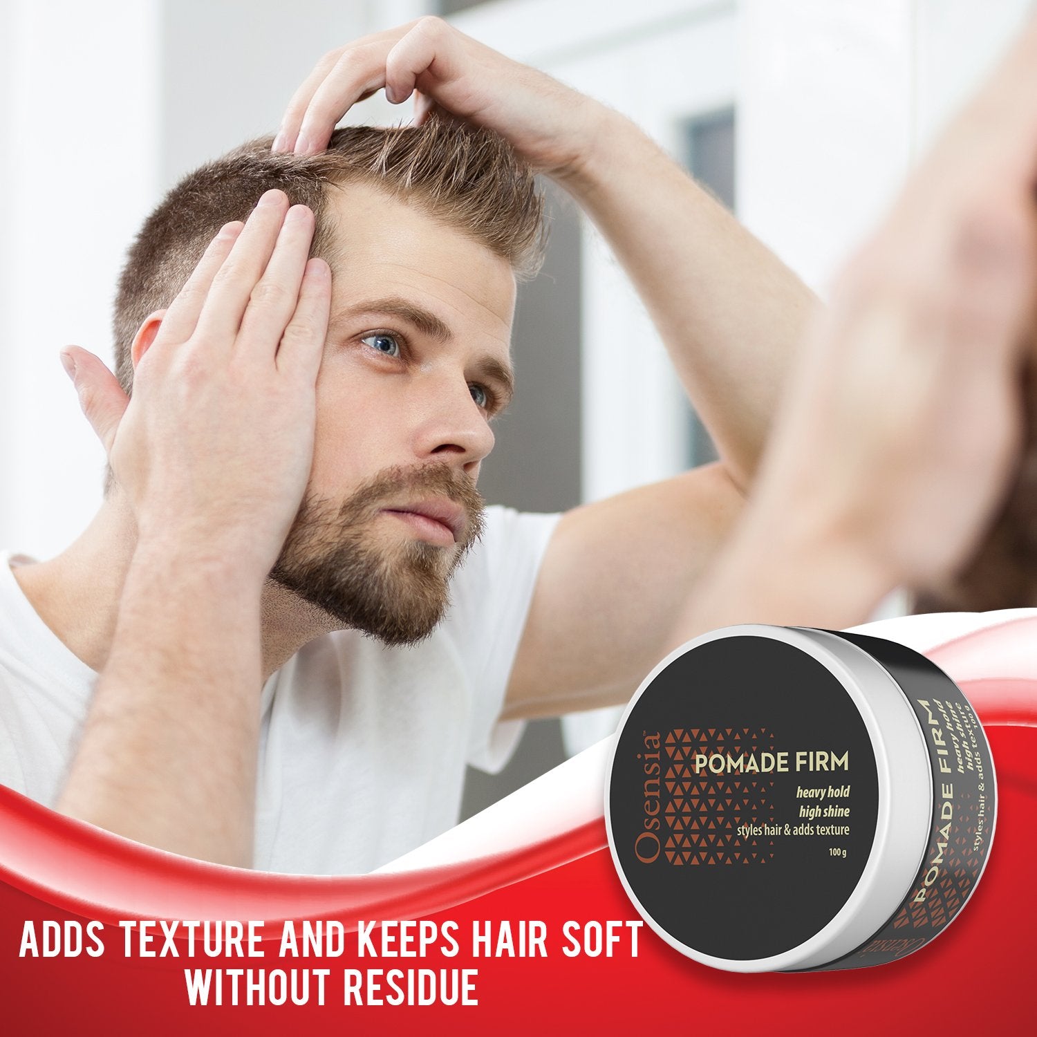 Pomade Firm Strong Hold 3.4oz