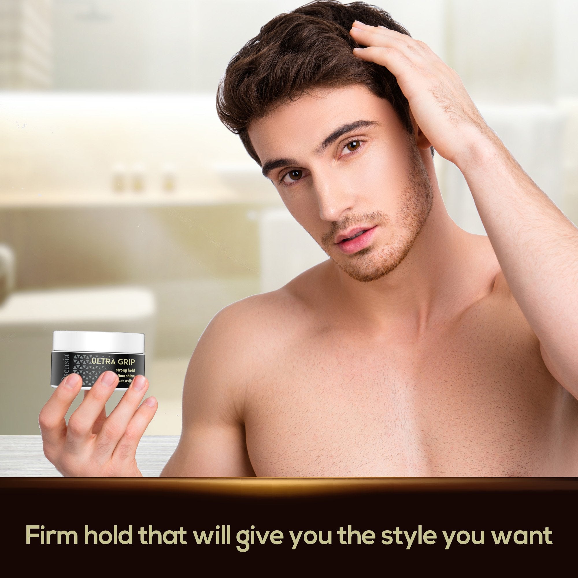 Ultra Grip Fiber Hair Wax 3.4oz