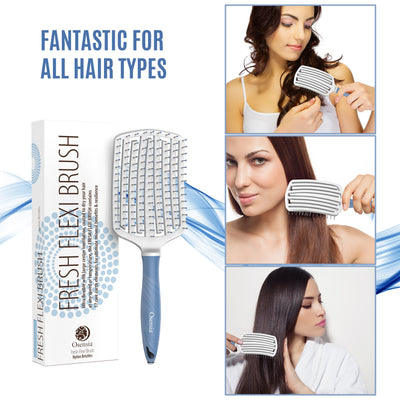 Large Flexi Detangling Brush - Nylon Bristles