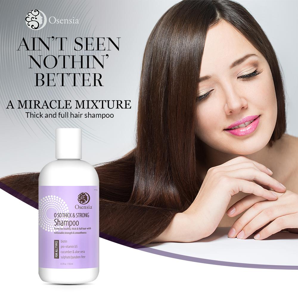 Shampoo for Stronger Thicker Hair