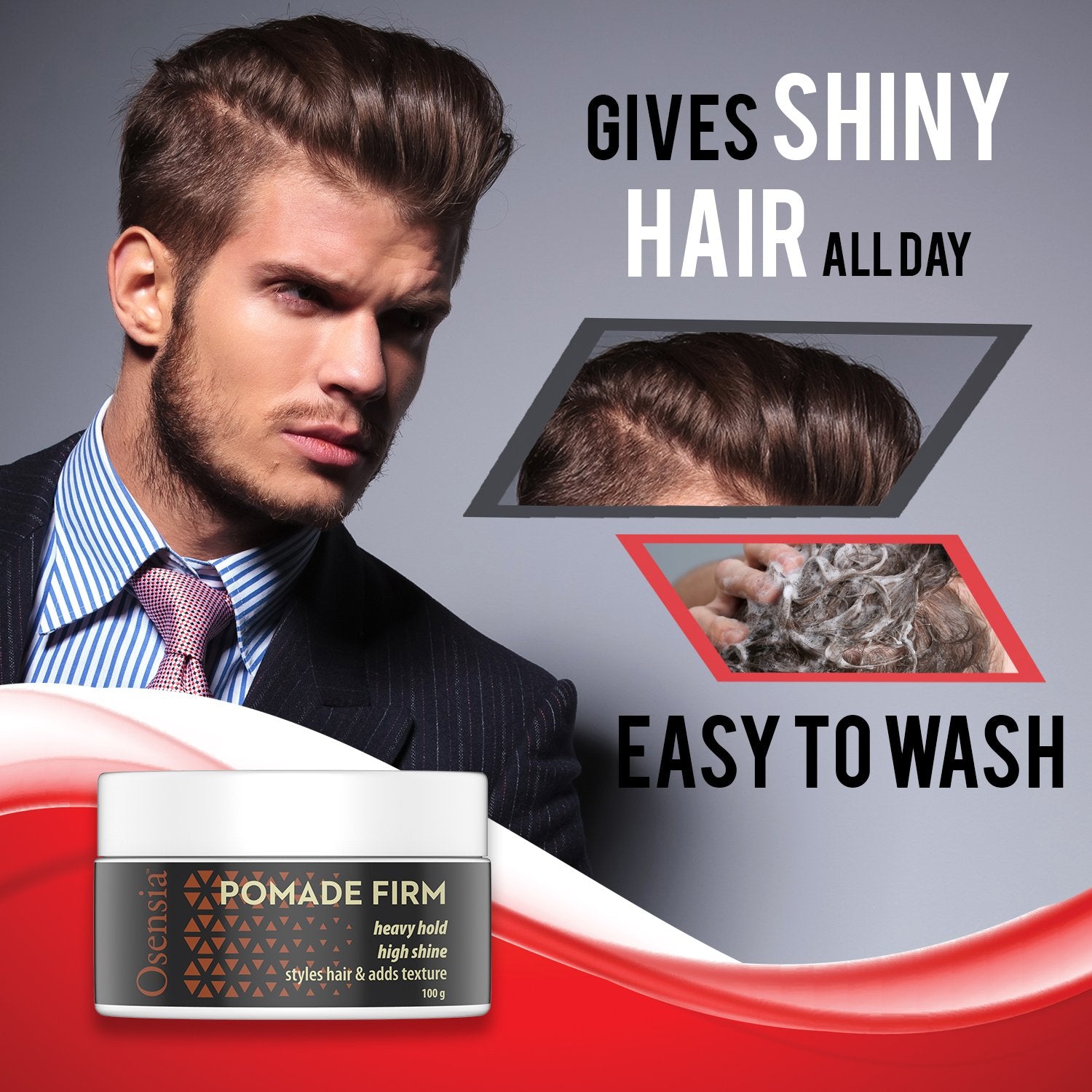 Pomade Firm Strong Hold 3.4oz