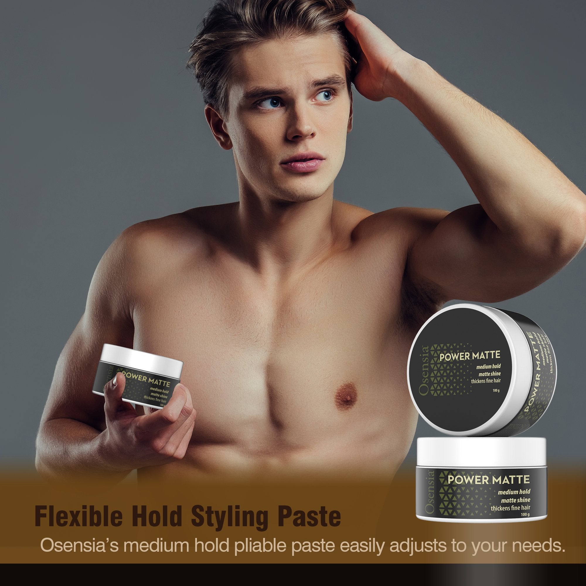 Power Matte Hair Clay 3.4oz