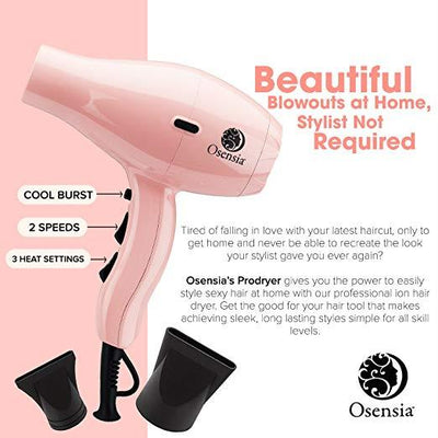 Professional Pink Hair Dryer