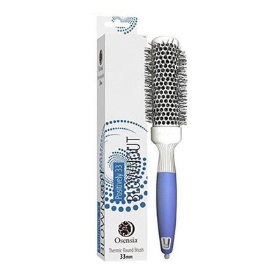 Ionic Ceramic Round Brush for Blow Drying – Small (1.3 Inch/ 33mm)
