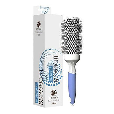 Ionic Ceramic Round Brush for Blow Drying – Medium (1.7 Inch/ 43mm)