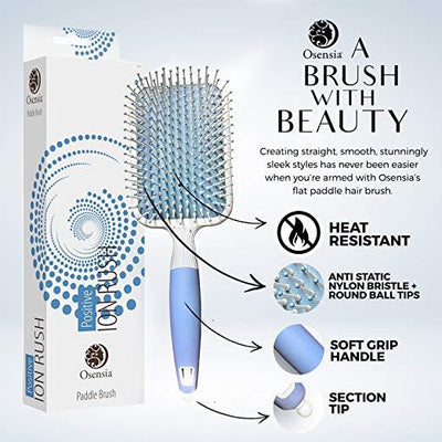 Soft Bristle Paddle Brush