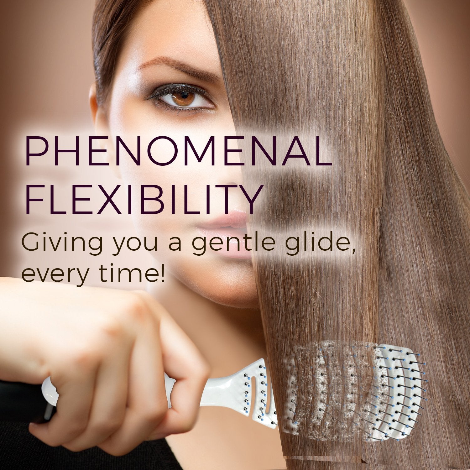 Flexi Hair Brush (Nylon Bristles)