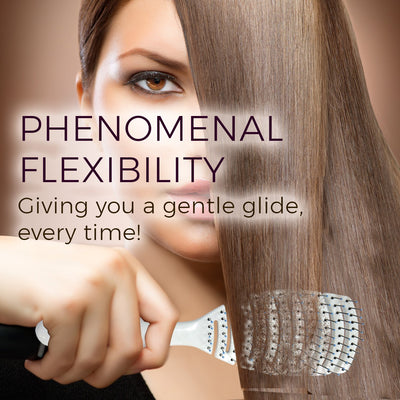 Flexi Hair Brush (Nylon Bristles)