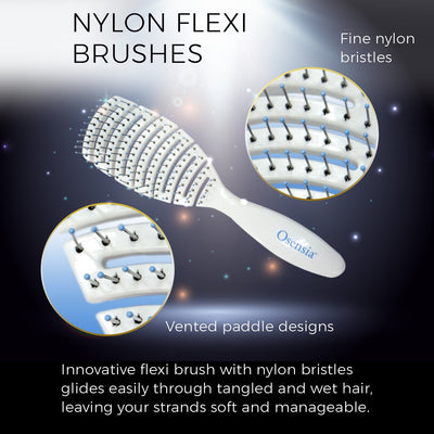 Flexi Hair Brush (Nylon Bristles)