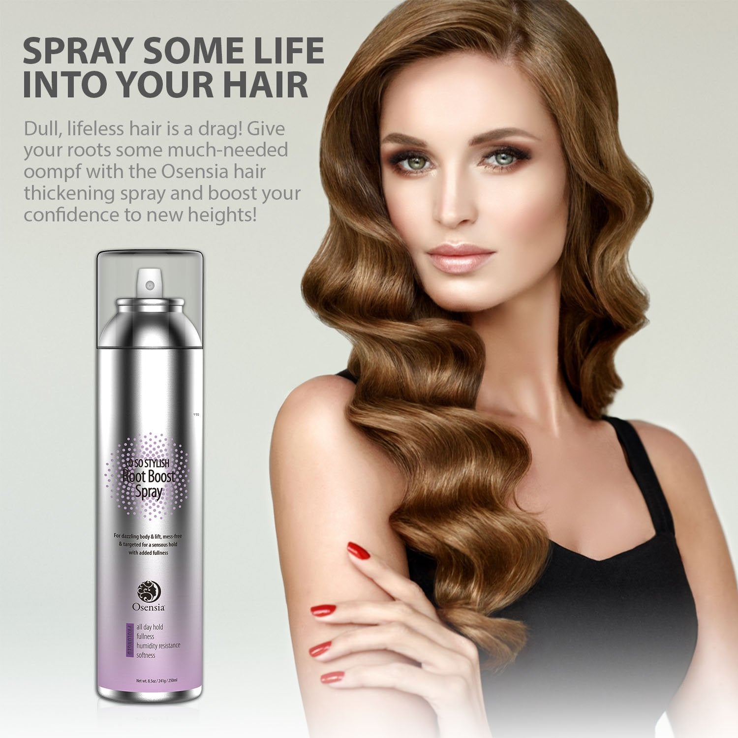 O So Stylish Root Boost Spray 250ml