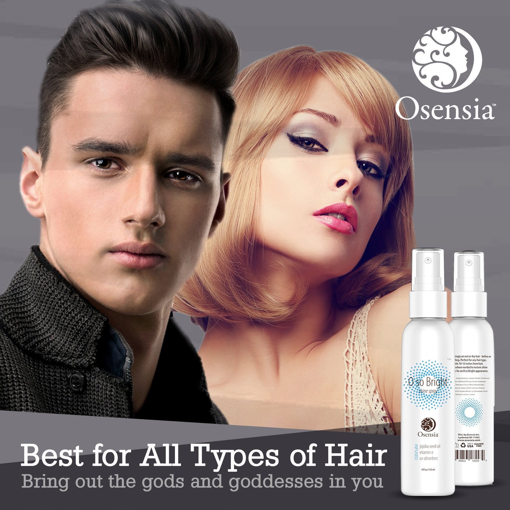 118ml Osensia O So Bright Shine Spray