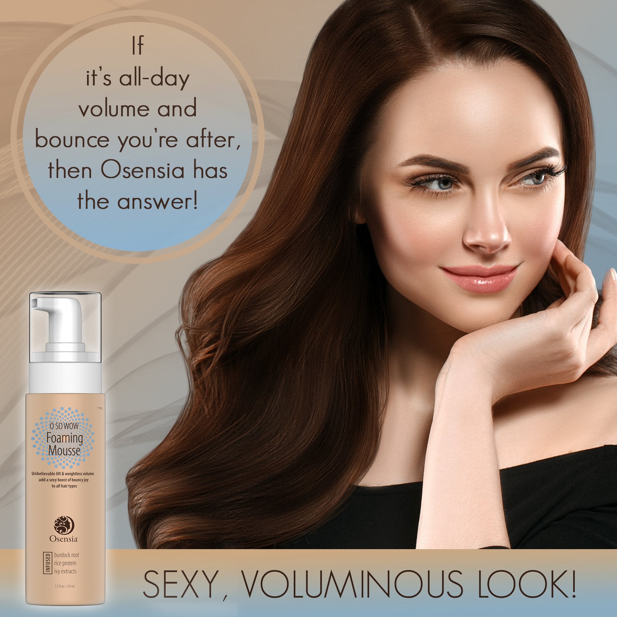 O So Wow Foaming Mousse 210ml