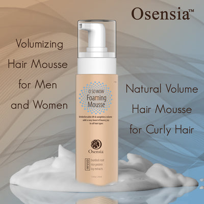 Natural Mousse Hair Styling Foam